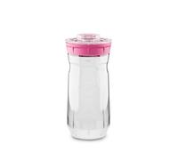Kefirko Bocal de Fermentation | L'ensemble idéal pour préparer du Kéfir de Lait ou du Kéfir d'eau à la Maison | Fermenteur-germinateur Maison + livret de Recettes | 1.4l | sans BPA | (Rose)