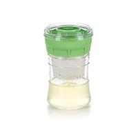 Kefirko Kit à formage - L'ensemble idéal pour préparer du kéfir à la Maison | Pack Fromager + Livret de Recettes | 1.4l | sans BPA | Vert