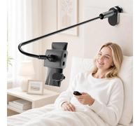 Kefotic Support col de cygne pour liseuse Kindle au lit avec télécommande | Support mains libres pour liseuse électronique Kindle Clicker, cadeau pour lecteurs, accessoires de livre