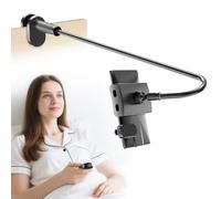 Kefotic Support de tablette en col de cygne pour lecture Kindle au lit avec télécommande tourne-page, mains libres, bras de chevet pour accessoires Kindle, cadeaux pour lecteurs