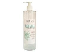KEFUS Aloe Vera gel pur naturel 500 ml. Absorption immédiate et agréable texture non grasse. Nourrit, hydrate, rafraîchit et soigne la peau. Après-soleil. Afersun