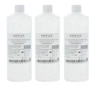 KEFUS Gel Conducteur pour Ultrasons 3000 ml | Usage médical et esthétique pour échographie, IPL, radiofréquence et cavitation | Haute conductivité | Flacon professionnel avec bouchon doseur