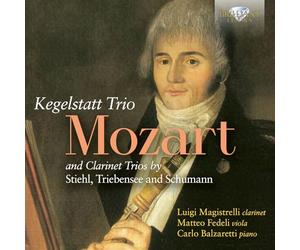 Kegelstatt Trio and Clarinet Trios By Stiehl, Triebensee and Schumann