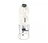 Kegland FermZilla KL25904 Fermenteur Tri-Conical Uni-réservoir Gen3 transparent - récipient de fermentation conique avec récipient de collecte de levure 55 l