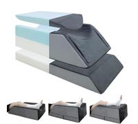 Kehangte Oreillers d'élévation des Jambes pour après Une Chirurgie, Coussin d'élévation des Jambes, équipement de récupération chirurgicale du Genou, Coussin cale réglable à 4 hauteurs avec Mousse à