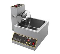 KEhtu Mélangeur À Chocolat Professionnel en Acier Inoxydable avec Roue De Mélange Et Distributeur Automatique À Vitesse Réglable, Adapté Aux Boulangeries Et Confiseries.