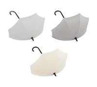 Kei Holder - Crochets de rangement pour parapluie | Crochets muraux adhésifs pour parapluies | 3 supports utilitaires robustes pour clés, chapeaux, serviettes et décoration, solution de suspension