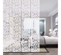 KEIBIKEIKD Paravent à suspendre en PVC respectueux de l'environnement, simple et moderne, salon, chambre à coucher (blanc)