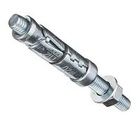 Keilanker avec crou six pans M12 x 20 x 125 - DEWALT - DFM2450340 - Gris - Lot de 10 - Acier