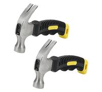 KEILEOHO Lot de 2 mini marteaux à panne de 340,2 g, petits marteaux de 16,3 cm, petit marteau à panne pour une utilisation en intérieur et en extérieur