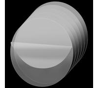 KEILEOHO Lot de 6 feuilles acryliques rondes transparentes de 30 cm - Cercle en acrylique de 1,8 mm d'épaisseur - Disques en acrylique transparent de 30 cm pour cadre photo, peinture, loisirs créatifs