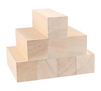 KEILEOHO Lot de 8 blocs de Sculpture en Bois de Tilleul, Bloc de Bois Tilleul pour Sculpture, Blocs en Bois de Balsa pour Sculpter Bois, 15 x 5 x 5 cm