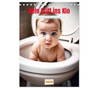Kein Griff ins Klo . Umweltschutz und Zivilisation satirisch angehaucht (Tischkalender 2026 DIN A5 hoch), CALVENDO Monatskalender: Ein satirischer Blick auf Umweltschutz und Zivilisation