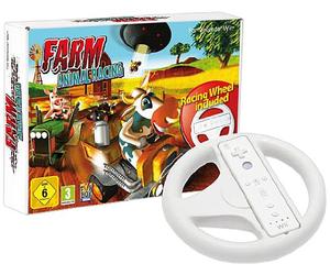 Keine Angabe - Farm Nintendo Wii : Farm Animal Racing avec volant version multilingue (dont le français)