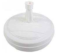 keine Angabe Mm Garden Parasol Rond en Plastique Blanc 45 x 13 cm
