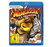 Madagascar 1-3 [Blu-ray] (Blu-ray)