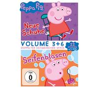 PEPPA PIG-NEUFE SCHUHE & SEIFENBLASEN 2 DVD NEUF