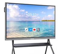 KEINONE - Tableau intelligent 4K de 55 pouces, Android 14 OS 8 + 128 Go, tableau blanc interactif, électronique numérique avec écosystème d'applications ouvertes, tableau intelligent avec affichage