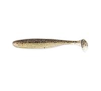 Keitech Easy Shiner, environ 12,5 cm * Poisson en caoutchouc japonais (JDM) * Appât de pêche pour sandre, brochet et perche. Env. 10 cm - 7 leurres en caoutchouc, Mixte, Gold Flash Minnow, 4" 10cm