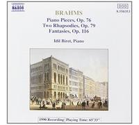 Keith Anderson Brahms/Birer - Piano Pieces, Two Rhapsodies, Fantasies (CD) Album
