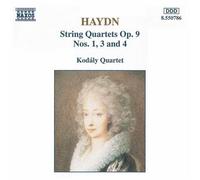 Haydn, J. – Quatuors à cordes Op. 9 n° 1, 3 et 4