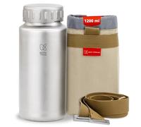 Keith Titan Bouteille d'eau de Sport - Bouteille Isotherme étanche avec Couvercle isolé pour la randonnée, la Salle de Sport et Les Aventures en Plein air, Bouteille d'eau isolée (1200 ML)