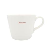 Keith Brymer Jones Collection Word Mug avec Inscription Phwoar! Blanc