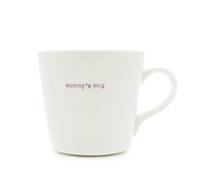 Keith Brymer Jones Tasse en Porcelaine avec Maman Tasse s, Ultra Blanc
