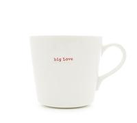 Keith Brymer Jones Tasse Inscription Big Love Blanc Taille XL