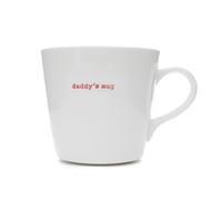 Keith Brymer Jones Tasse Inscription Daddy's mug Blanc Taille XL