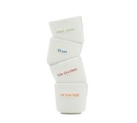 Keith Brymer Jones Word Range Lot de 4 coquetiers