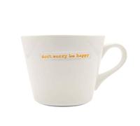 Keith Brymer Jones Word Range Mug seau standard 350 ml - Don't worry be happy