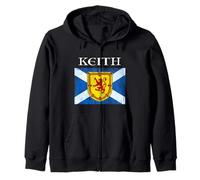 Keith Clan écossais Nom de famille Drapeau écossais Sweat à Capuche