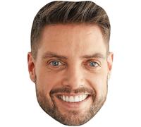 Keith Duffy (Beard) Big Head. Masque plus grand que nature.