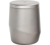 Keith Galaxy Tasse en titane à double paroi - Tasse à café de voyage isolée avec couvercle | Isolation thermique pour boissons chaudes et froides | Mug léger pour le bureau et l'extérieur 220 ml