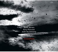 KEITH JARRETT/JACK DEJOHNETTE/GARY PEACOCK - SOMEWHERE CD 6 TRACKS JAZZ NEUF