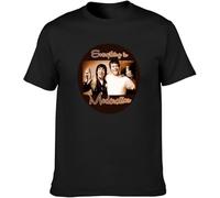 Keith Moon and Oliver Reed Tribute Mens T-Shirt Casual Cotton Tees Tops Black Manches Courtes(XX-Large)
