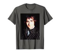 Keith Moon Batteur avec Groupe de Rock The Who 1973 T-Shirt