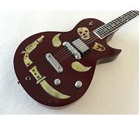 Keith Richards 1981 Zemaitis Macabre Mini guitare réplique Rolling Stones à collectionner