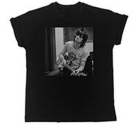 Keith Richards Smoking Funny Gift Designer Unisex T-Shirt T-Shirts à Manches Courtes(XX-Large)
