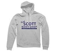 Keith Scott Body Shop Sweat à capuche, gris, L