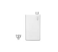 KEITH Ti9306 - Flasque en titane - Portable - Petite bouteille d'eau pour whisky, liqueur et alcool - Avec entonnoir - Équipement de camping - 120 ml