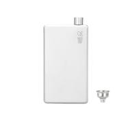 KEITH Ti9307 - Flasque en titane - Portable - Petite bouteille d'eau pour whisky, liqueur et alcool - Avec entonnoir - Équipement de camping - 200 ml