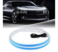 Keiurot Bande LED blanche pour capot - 1,5 m - Balayage dynamique - Kit 12 V