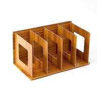 keivmlvt Supports en bois pour CD et DVD Étagère de rangement de livres pour CD et DVD Étagère parfaite pour stocker et organiser des CD, DVD, Blu-Ray, jeux vidéo et livres.