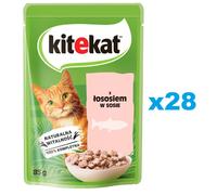 KEK Sachet de sauce au saumon 85g*28
