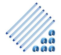 kekaa Paquet de 6 Tuyaux D'Aspirateur pour Nettoyeur de Piscine R0527700, Pièces de Rechange de Tuyau, pour Nettoyeur de Piscine MX6, MX8, Facile à Utiliser