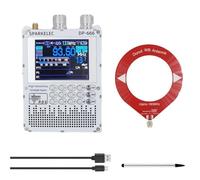 kekaa Radio TEF6686 DP-666, Ondes Courtes, Bande Complète FM/GO/MO/So, ESP32 RDS, Écran Tactile IPS 2,8 Pouces + Antenne Cadre.