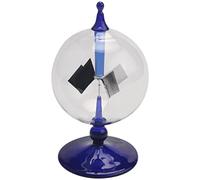 kekaa RadiomèTre à éNergie Solaire Bleue éNergie de la LumièRe du Soleil Crookes Ailettes Rotatives Moulin à Vent Cadeau DéCoration de Bureau à