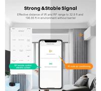 kekaa Télécommande Infrarouge WiFi Tuya Smart pour Contrôler Connectée, Climatiseur et Télévision, Compatible avec Smart Life